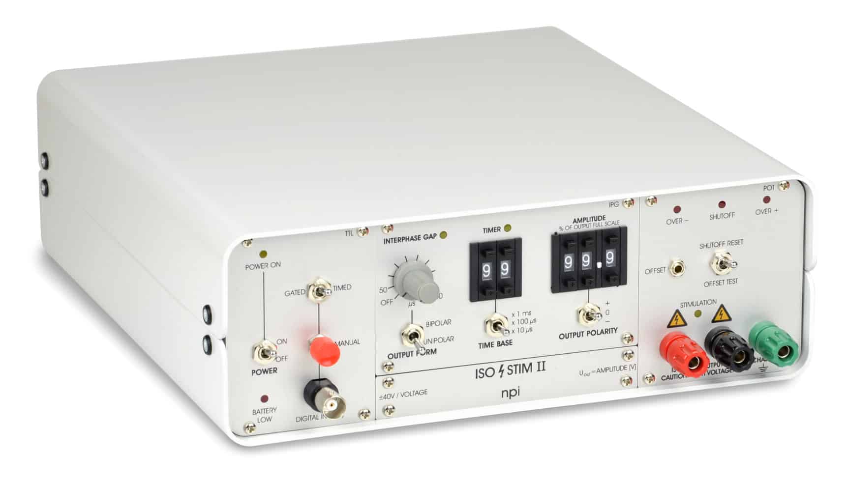 Demo of ISO-STIM II - NPI Electronic